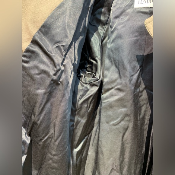 NWT vintage wool gabardine trench coat - Picture 13 of 16